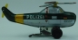 Mobile Preview: Japan Blechspielzeug - Hejo Toy - Polizeihubschrauber mit Aufziehwerk - ca. 1970er Jahre