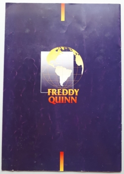 Freddy Quinn - Souvenir Programmheft zum Gala-Konzert ca. 1990er Jahre