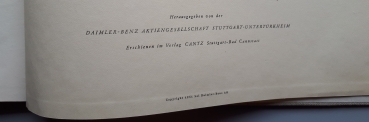 Hans Liska - Skizzenbuch Daimler-Benz 1951 - Faksimile