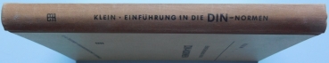 2 x Obering. Martin Klein - Einführung in die DIN-Normen - 1959 & 1961