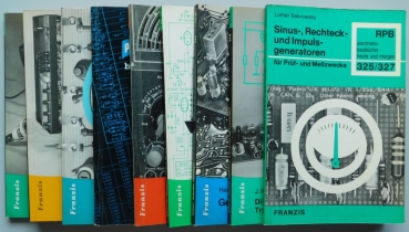 Konvolut - 9 Bände Radio Praktiker Bücherei - 1961 bis 1971