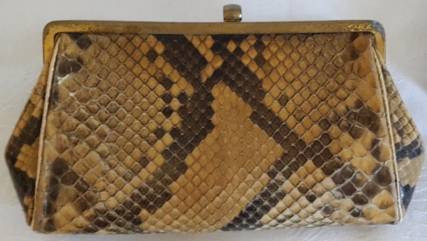 Abendtasche aus Schlangenleder - ca. um 1930