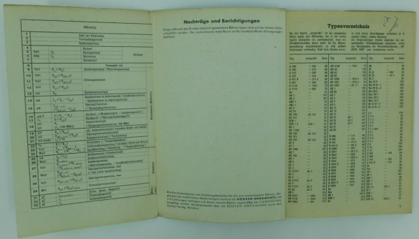 Konvolut - 17 Hefte Radio-Praktiker-Bücherei & 1 Röhren-Taschen-Tabelle - 1950 bis 1961