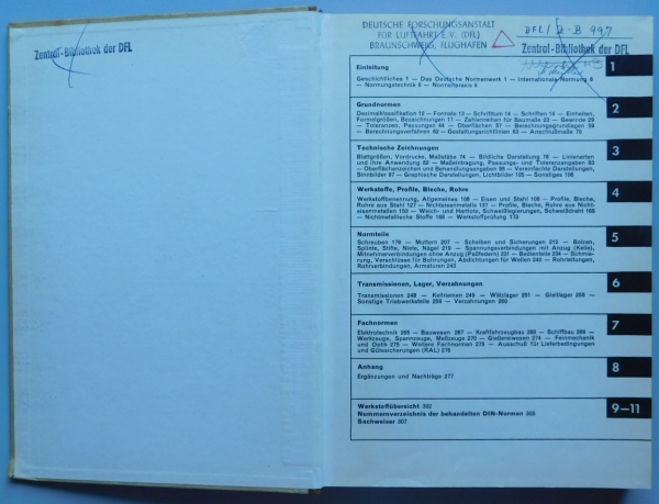 2 x Obering. Martin Klein - Einführung in die DIN-Normen - 1959 & 1961