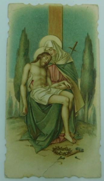 2 Heiligenbilder/Andachtsbilder - ca. um 1900